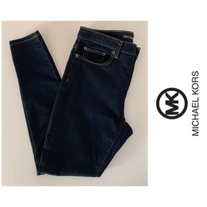 Michael Kors dark rinse wash izzy skinny jeans